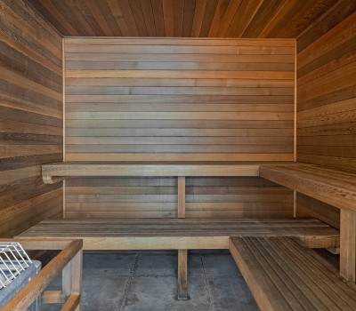 empty sauna place