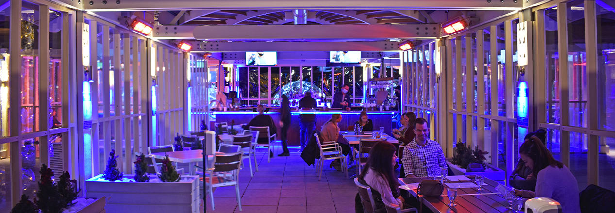 frost bar indoor header