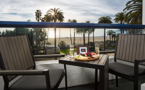 img-oceanviewhotel standard ocean balcony with cheesboard