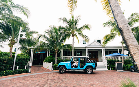 Shuttle to downtown Key West on the hour