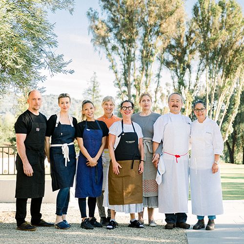 Staff from Ojai Farmhouse smiling at the camera