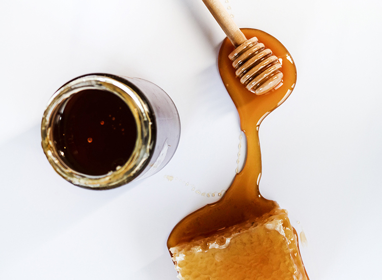 above image of a fresh and yummy honey 
