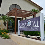 small photo of Casa Ojai main entrance 