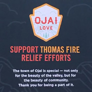 Support Thomas fire relief effort post