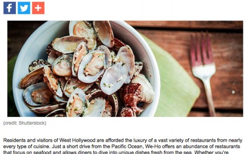 Ols Industry News Hotels And Resorts Grafton On Sunset Best Seafood Restaurants In West Hollywood