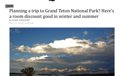 Jackson Hole Lodge article in Los Angeles Times