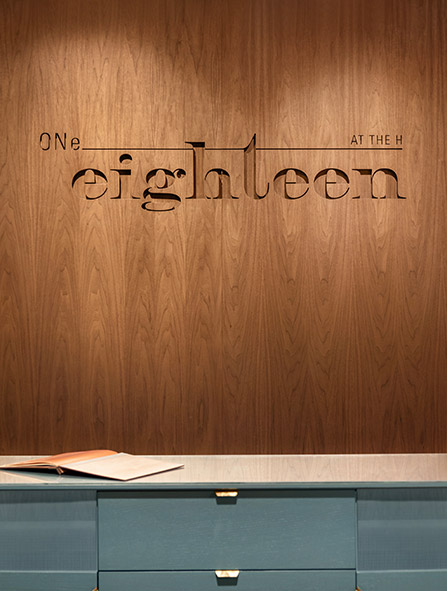ONe Eighteen Entrance