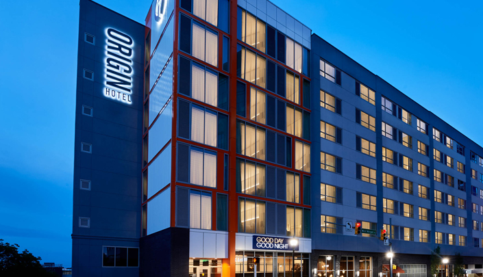 exterior view of hotel