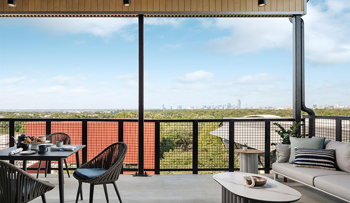 patio view