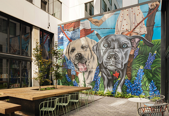 dog Mural