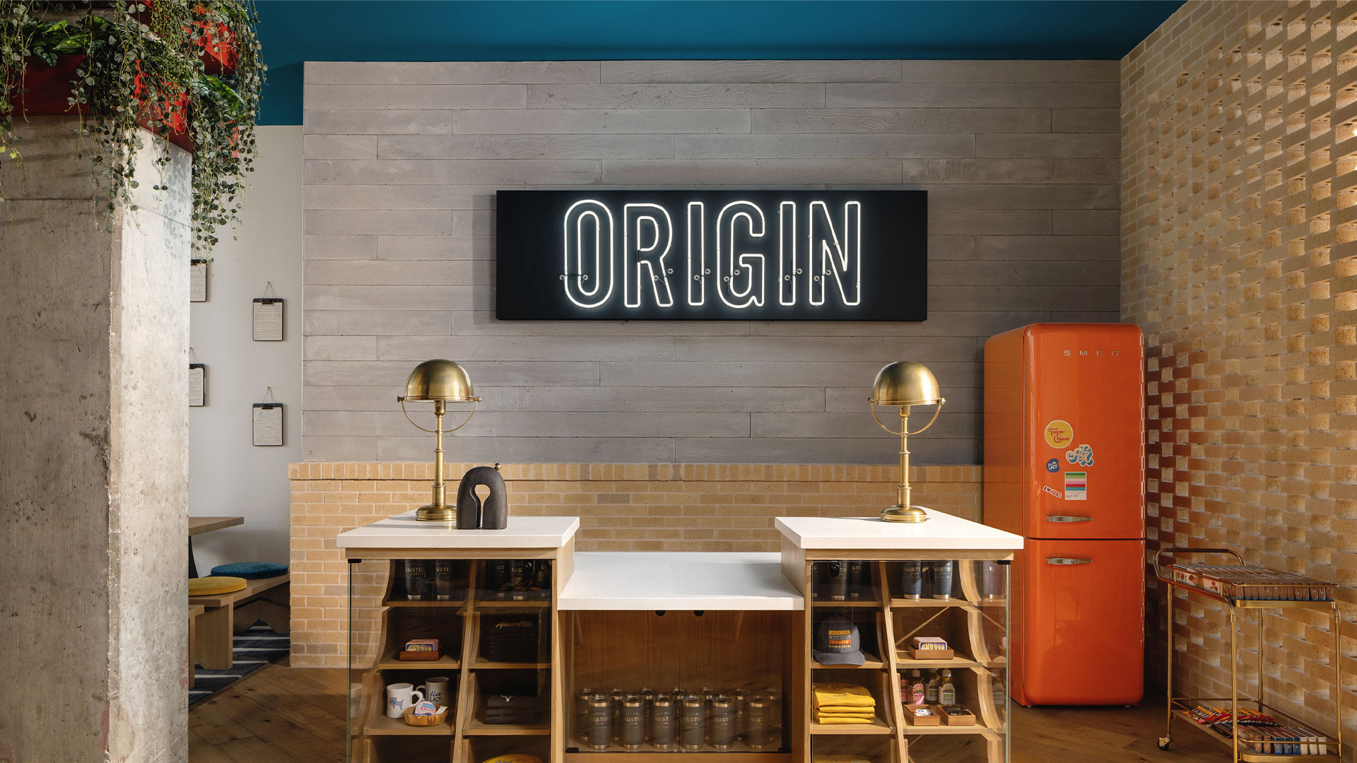 Origin Austin front desk 