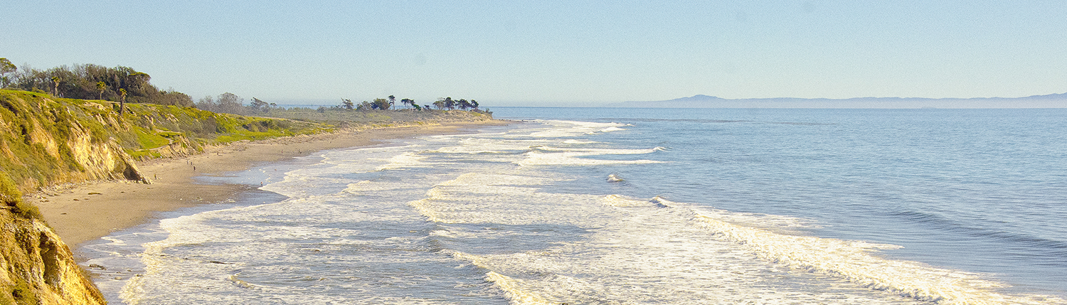 aerial view if the beach