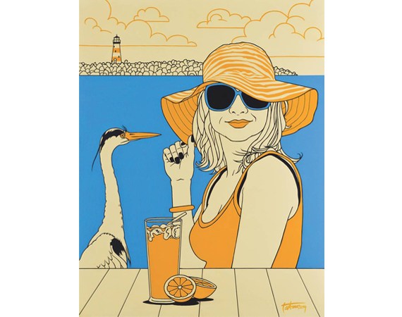 on the beach long drink by vera ema tataro daylighted