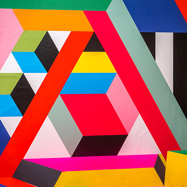 Abstract shape art