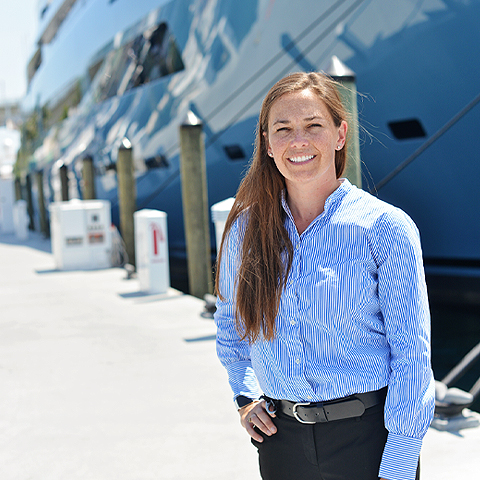director of Pier 66 marina Megan Lagasse