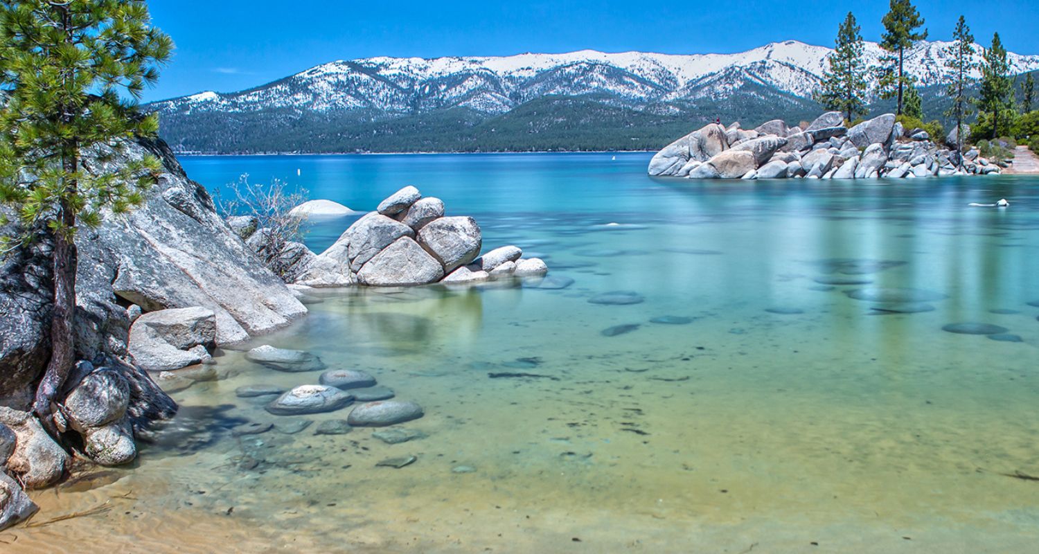 Lake tahoe in summer