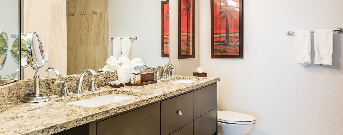 bathroom with sink and toilet