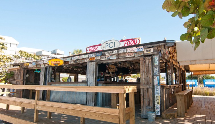 St Petersburg Beach Bar Poolside Postcard Inn At Peter Fl