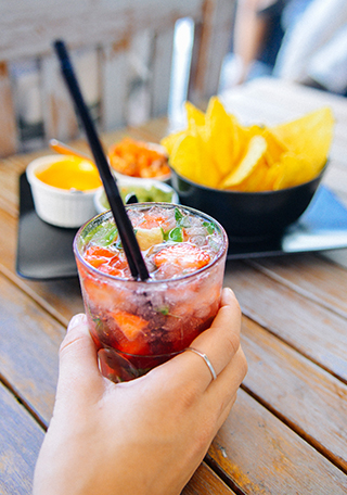 Come For The Beach,<br/>Stay For The Grub