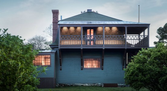 Winslow Homer Studio at dusk