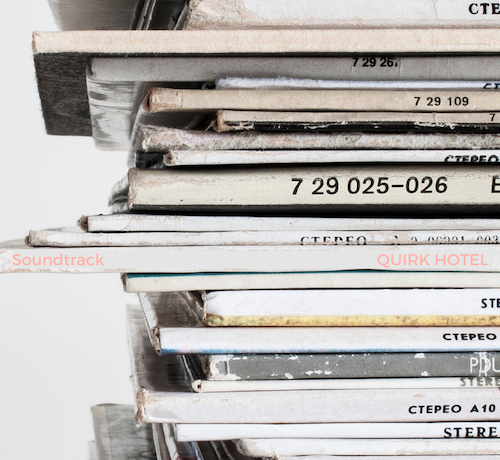 stack of music vinyls