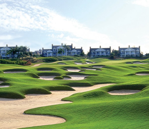 Wide view of Tom Watson course at Reunion Resort