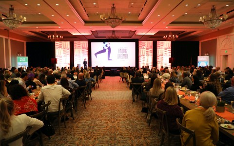 view of conference being held in property ballroom