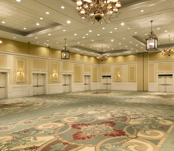 view of a ballroom