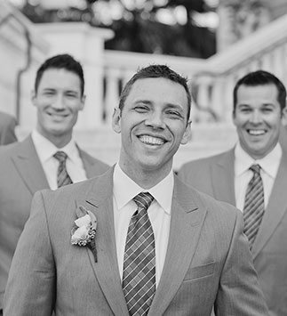 reunion home weddings groom