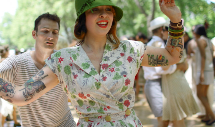 woman jazz age lawn party