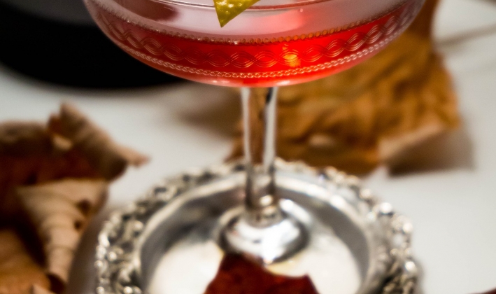 winter cocktail