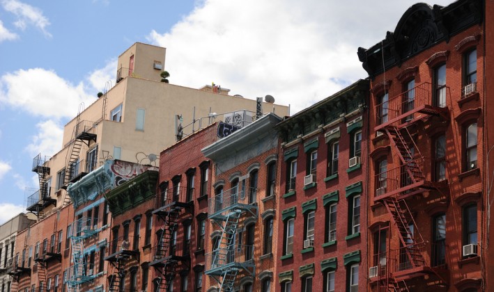 facade of tenement museum