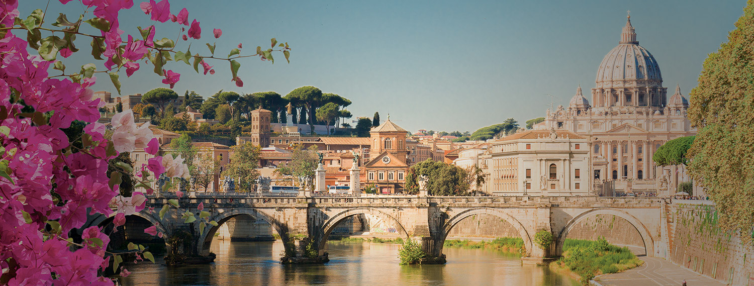 panoramic view of rome
