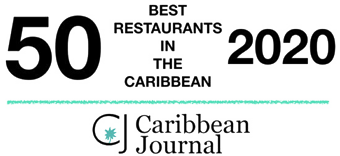  Caribbean Journal<br>2020 - 50 Best Restaurants in the Caribbean