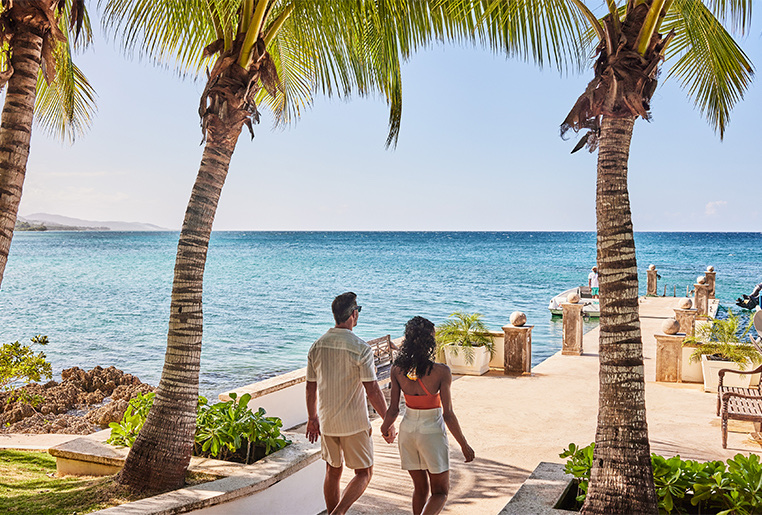 View of a couple at a part of the Montego Bay 