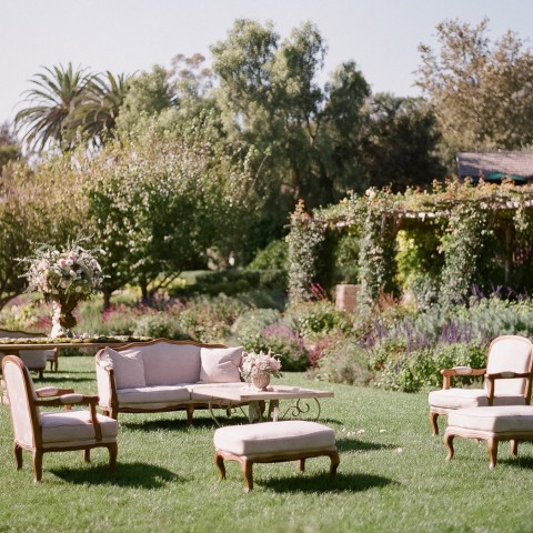 san ysidro seating in the gardens