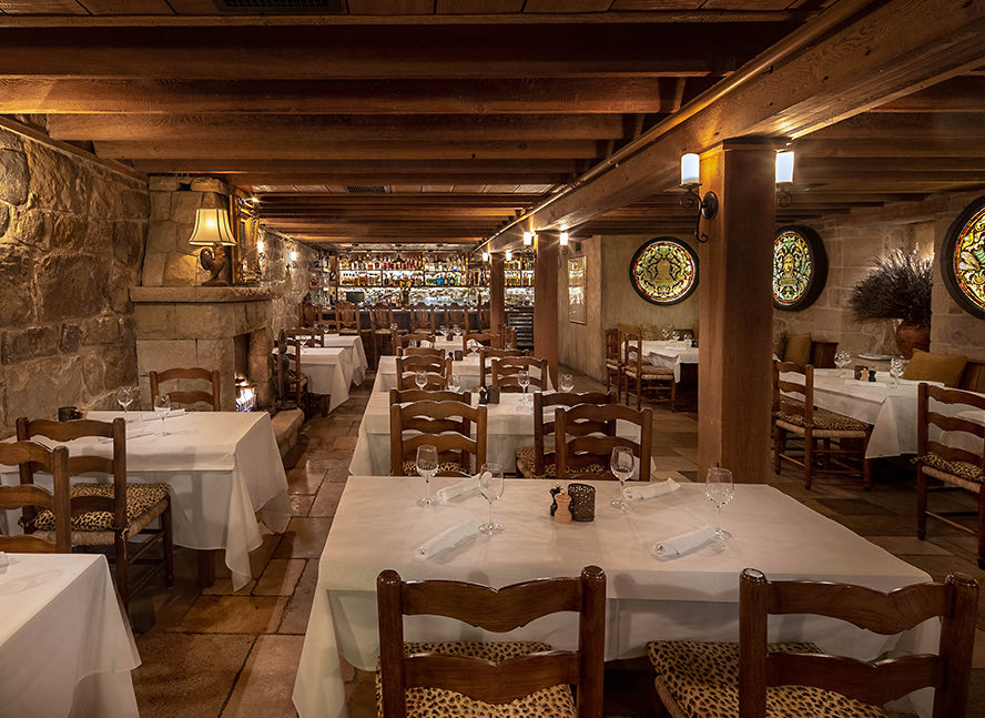 san ysidro dining plow and angel interior