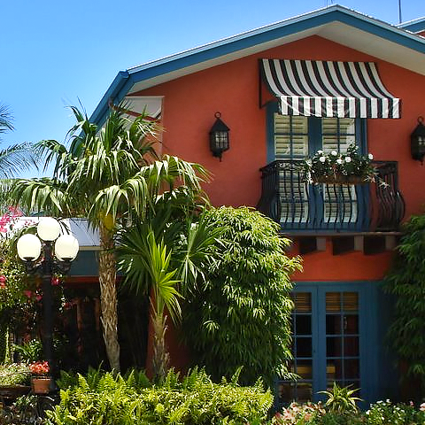 Exterior of our boutique hotel on Sanibel Island