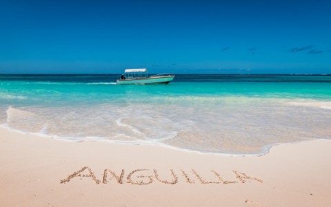 beautiful beach at anguilla 