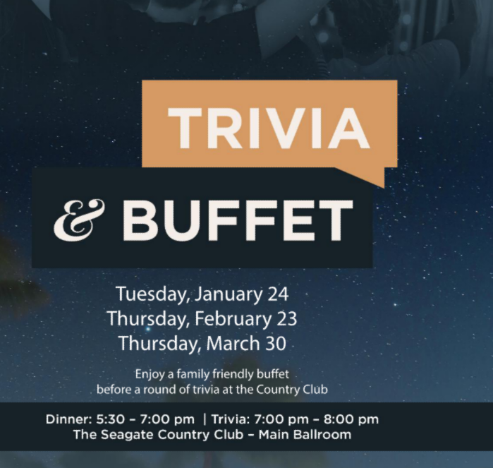 trivia and buffet