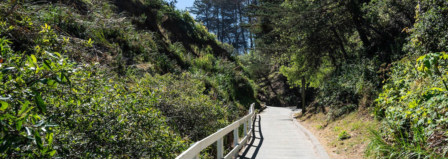 outdoor walkway