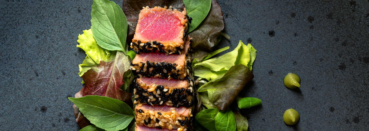 ahi tuna sashimi