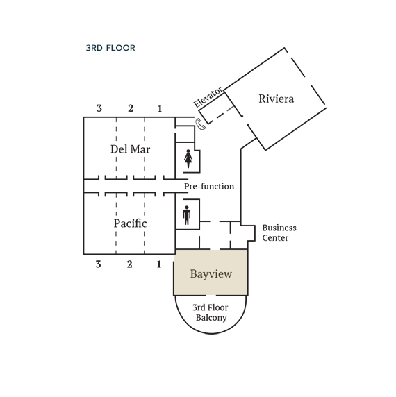 Bayview Room Floorplan