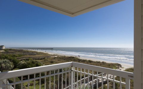 balcony view of the ocean