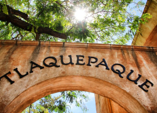 arch at the tlaquepaque shopping area in sedona arizona