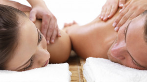 couple being massaged
