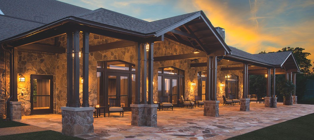 Terrace outdoor seating