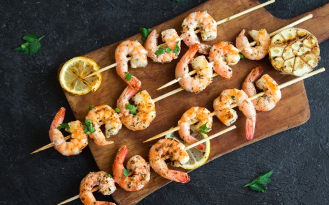 grilled shrimp