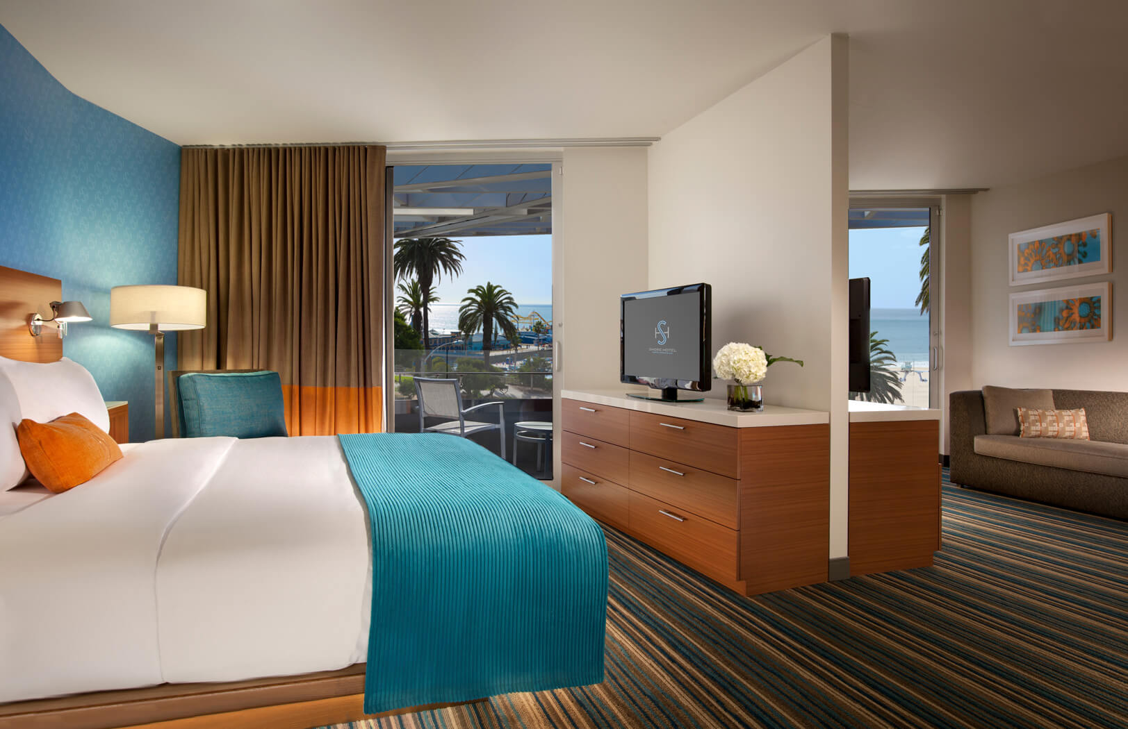 Mirage Casino One Bedroom Tower Suite Tour - YouTube Hotels With Balcony And Ocean View
