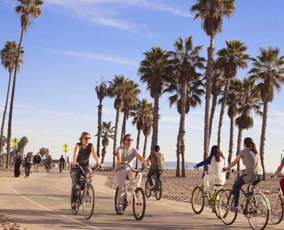 Venice Beach bike ride